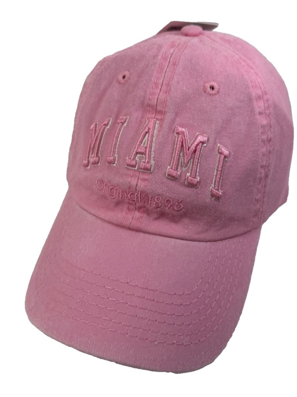 Robin Ruth Miami Baseball Cap, Adjustable OSFM - Pink